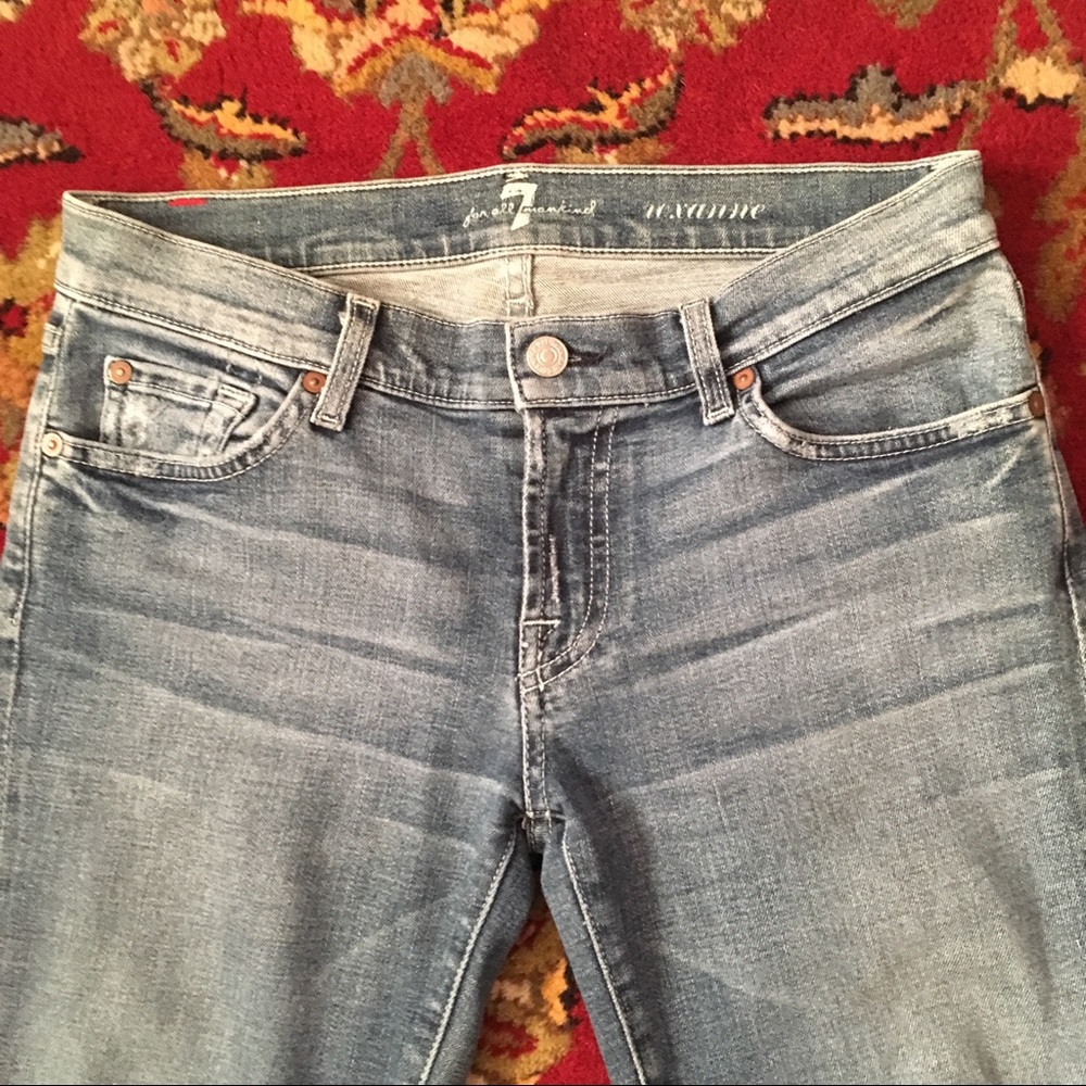 New 7 For All Mankind Roxanne Skinny Jeans size 29
